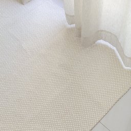 Tapete Sisal Grande 200 x 250 Antiderrapante Tapete Para Decoração Quarto de Casal Sala Bege Palha - 6