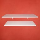 Ver imagem 6 de Prateleira 70X30 Cm Mdf Branco Com Suporte Mão Francesa