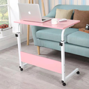 Ver imagem 1 de Mesa Multiuso com Rodinhas Altura Ajustável - para Notebook, Tablet no Sofá e Cama