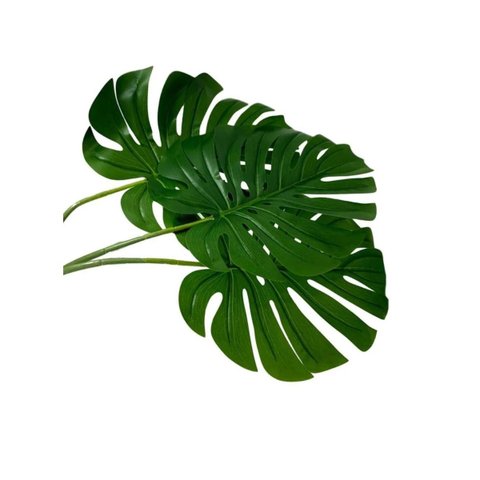 Kit 4 Costela De Adão Artificial 70cm Planta Verde Realista