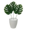 Kit 4 Costela De Adão Artificial 70cm Planta Verde Realista - 6