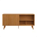 Ver mais imagens de Buffet Nature Moderno Mdf/mdp Portas de Correr Ripado
