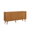 Ver imagem 4 de Buffet Nature Moderno Mdf/mdp Portas de Correr Ripado