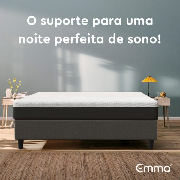 Kit Colchão + Cama Box Emma Original Queen (158x198cm) - 6