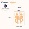 Kit Colchão + Cama Box Emma Original Casal (138x188cm) - 9