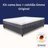 Kit Colchão + Cama Box Emma Original Casal (138x188cm) - 2