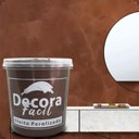 Ver mais imagens de Cimento Queimado com Efeito Perolizado Decora Fácil 1kg - Marrom