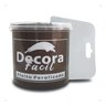 Cimento Queimado com Efeito Perolizado Decora Fácil 1kg - Marrom - 2