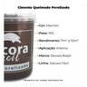 Cimento Queimado com Efeito Perolizado Decora Fácil 1kg - Marrom - 5