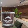 Cimento Queimado com Efeito Perolizado Decora Fácil 1kg - Marrom - 4
