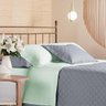 Jogo De Cama Solteiro King 200 Fios Privilege Andreza Menta - 1