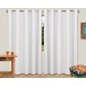 Forro de Cortina Corta Luz PVC Ilhós Ecortina 4,00x2,80 Marka Têxtil Cor Branco - 1