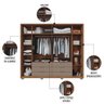 Guarda Roupa Casal 6 Portas Egidio C01 Havana/Fendi - Mpozenato - 6