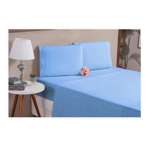 Jogo de Cama e Fronha King Percal 200 Fios Tessi