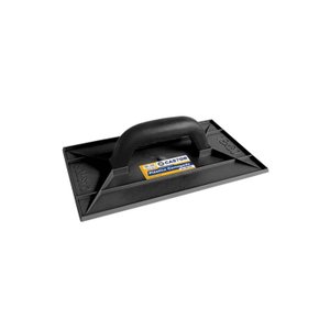 Desempenadeira Plastica 18x30cm Preto Castor