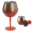 Ver imagem 1 de Taça Copo Termico Inox 2 em 1 Drink Cocktail Bebida Vinho Festa Evento Praia Piscina Elegante Modern