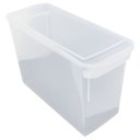 Ver imagem 1 de Caixa Organizadora Multiuso com Tampa para Pasta Suspensa e Objetos - Branco