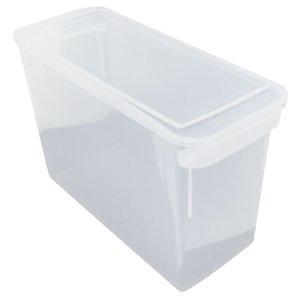 Caixa Organizadora Multiuso com Tampa para Pasta Suspensa e Objetos - Branco