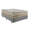 CONJUNTO: CAMA BOX + COLCHÃO HERVAL KOLN MOLAS MAXSPRING CASAL 138X188X71 - 1