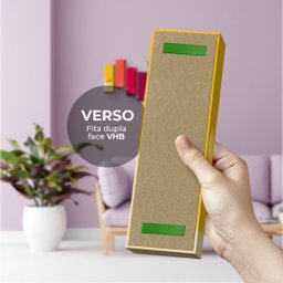 Paleta de Cores Quentes - Quadros ou Placas Modulares com 5 Peças - 4