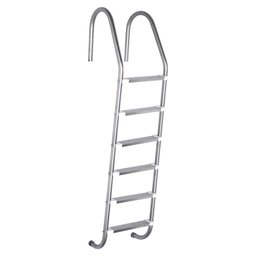 Escada Inox Piscinas 6 Degraus - 1