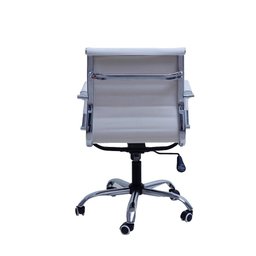 Cadeira de Escritório Esteirinha Baixa Prizi - Branca - 4