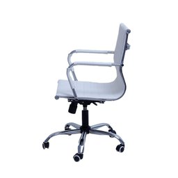 Cadeira de Escritório Esteirinha Baixa Prizi - Branca - 3