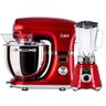 Kit Batedeira Planetária Digital e Liquidificador New Osterizer Vermelho - 220V - 1