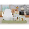 Kit Higiene Bebê Safari Animais Verde Térmica Bandeja Cuidados Banho K073 - 7