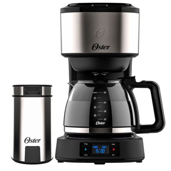 Kit Cafeteira Programável Day Light e Moedor de Café Oster - 127V é ruim? Kit Cafeteira Programável Day Light e Moedor de Café Oster - 127V é boa?