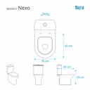 Ver imagem 2 de Assento Sanitario Poliester Decorado Borboleta Nexo para Vaso Roca