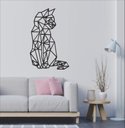 Ver imagem 3 de Decoração de Parede em Mdf - Gato Geométrico