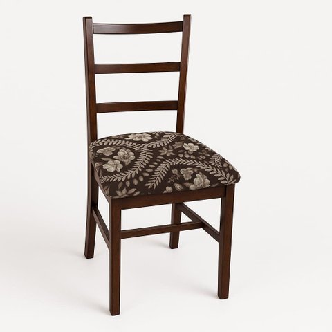 Cadeira de Jantar com Assento Estofado 822 - Imbuia