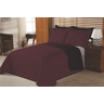 Cobre Leito Solteiro Dupla Face 2 Pçs Florença:vinho - 1