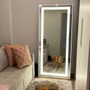 Ver imagem 1 de Espelho grande de chão com led e touch 1,80m x 0,80m corpo inteiro
