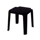 Ver imagem 1 de Mesa de Apoio Pituba Eco Quadrada Tampo em Polipropileno Estrutura em Plástico Preto Tramontina