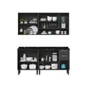 Ver imagem 2 de Cozinha Itatiaia Midi Pop Art I3 - 4 Peças - Grafite-branca