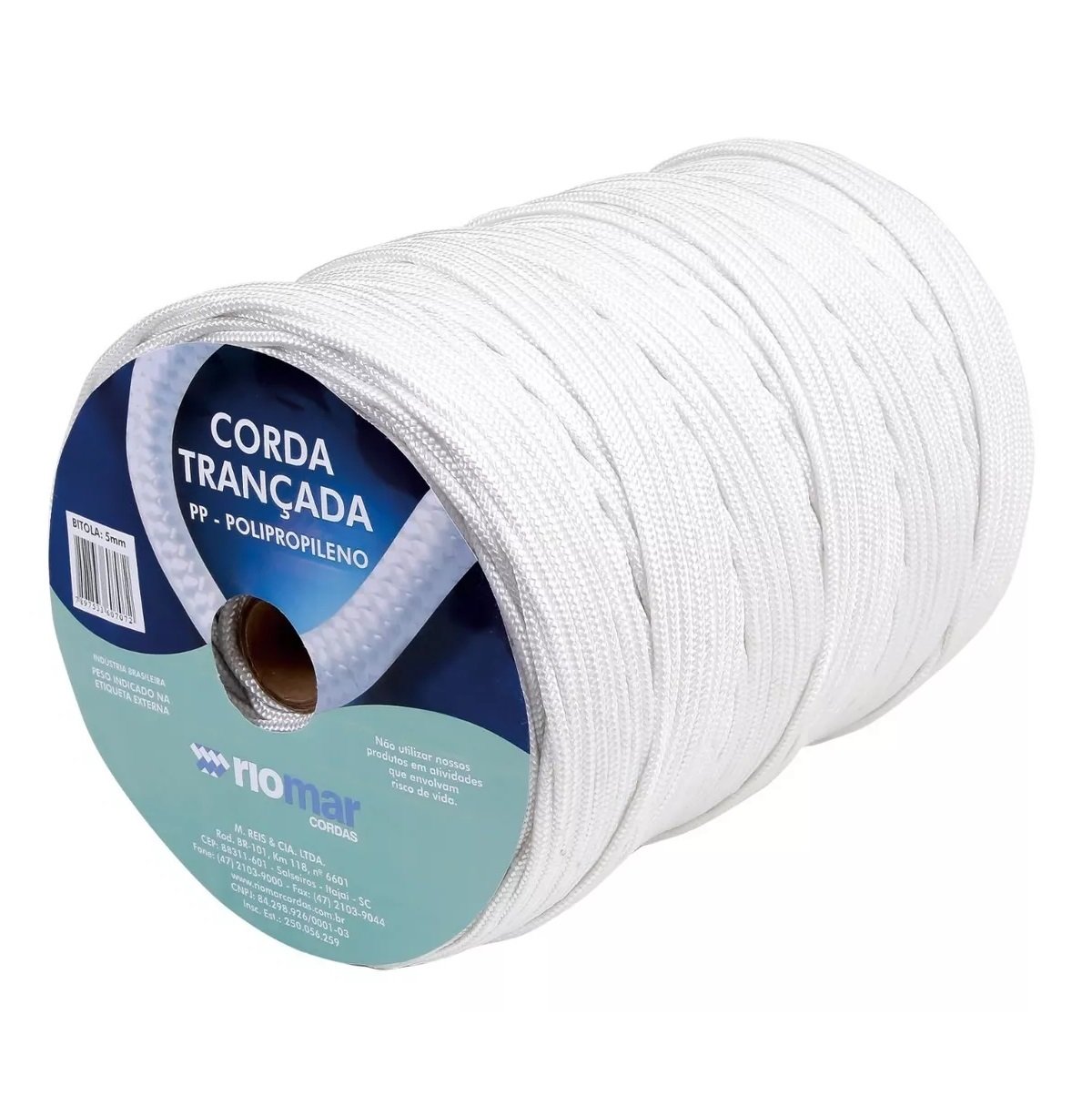 Corda Trançada Pp Polipropileno 3,5mm 169m - 2