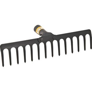 Ancinho rastelo 14 dentes reforçado sem cabo - Vonder