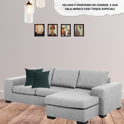Kit 2 Capa Almofada Veludo Lisa 43x43 Ziper - Musgo - 5