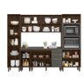 Armário de Cozinha Modulado com Vidro Reflecta Amêndoa - 3