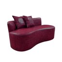 Ver imagem 2 de Namoradeira Sofá Feijão Hana Orgânica Courissímo Vermelho