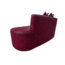 Ver imagem 4 de Namoradeira Sofá Feijão Hana Orgânica Courissímo Vermelho