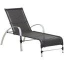 Ver imagem 2 de 2 Espreguiçadeiras Garden e Mesa em Alumínio para Piscina - Preto