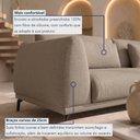 Ver imagem 6 de Sofá Living 3 Lugares com Almofadas 210cm Siena