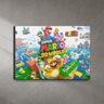 Quadro em Canvas  Mario 3D World 60x90 Borda Infinita - 1