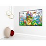 Quadro em Canvas  Mario 3D World 60x90 Borda Infinita - 4