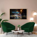 Ver imagem 2 de Quadro em Canvas Microcosmo 3D 60x90 Borda Infinita