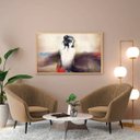 Ver imagem 1 de Quadro em Canvas  Musa Solitária  60x90 Borda Infinita