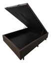 Ver imagem 1 de Cama Box Bau Marrom Casal Premium Blindada Super Reforçada Suede